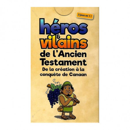 Héros et vilains de l'Ancien Testament - jeu