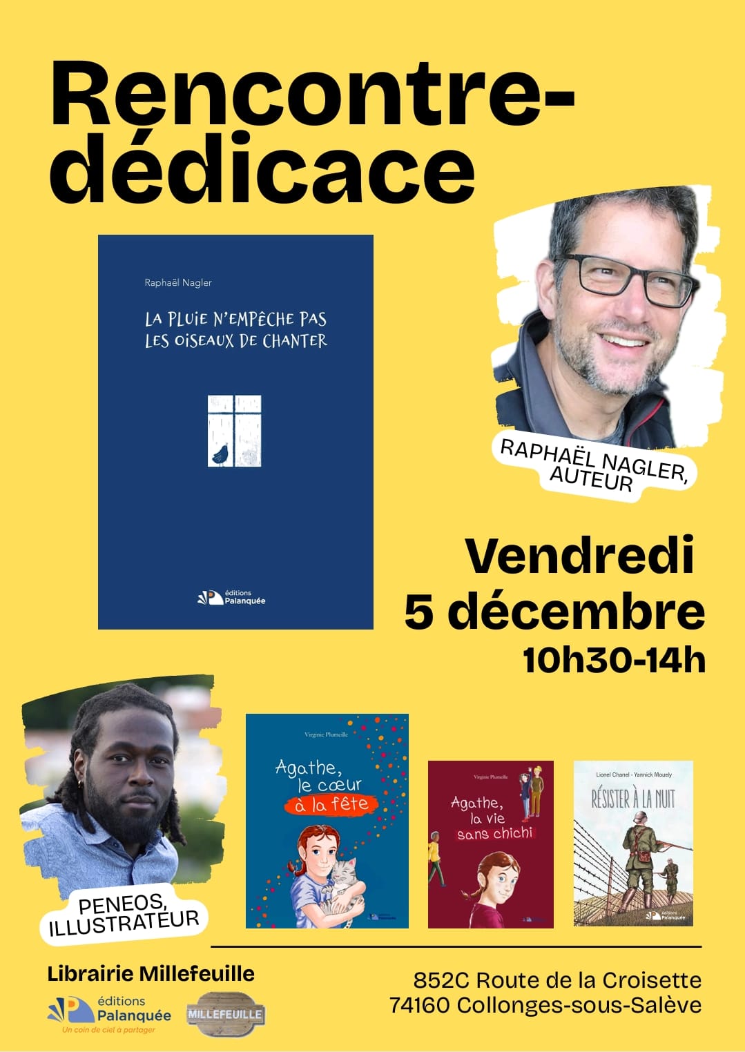 Dedicace - Raphael Nagler - vendredi 5 décembre